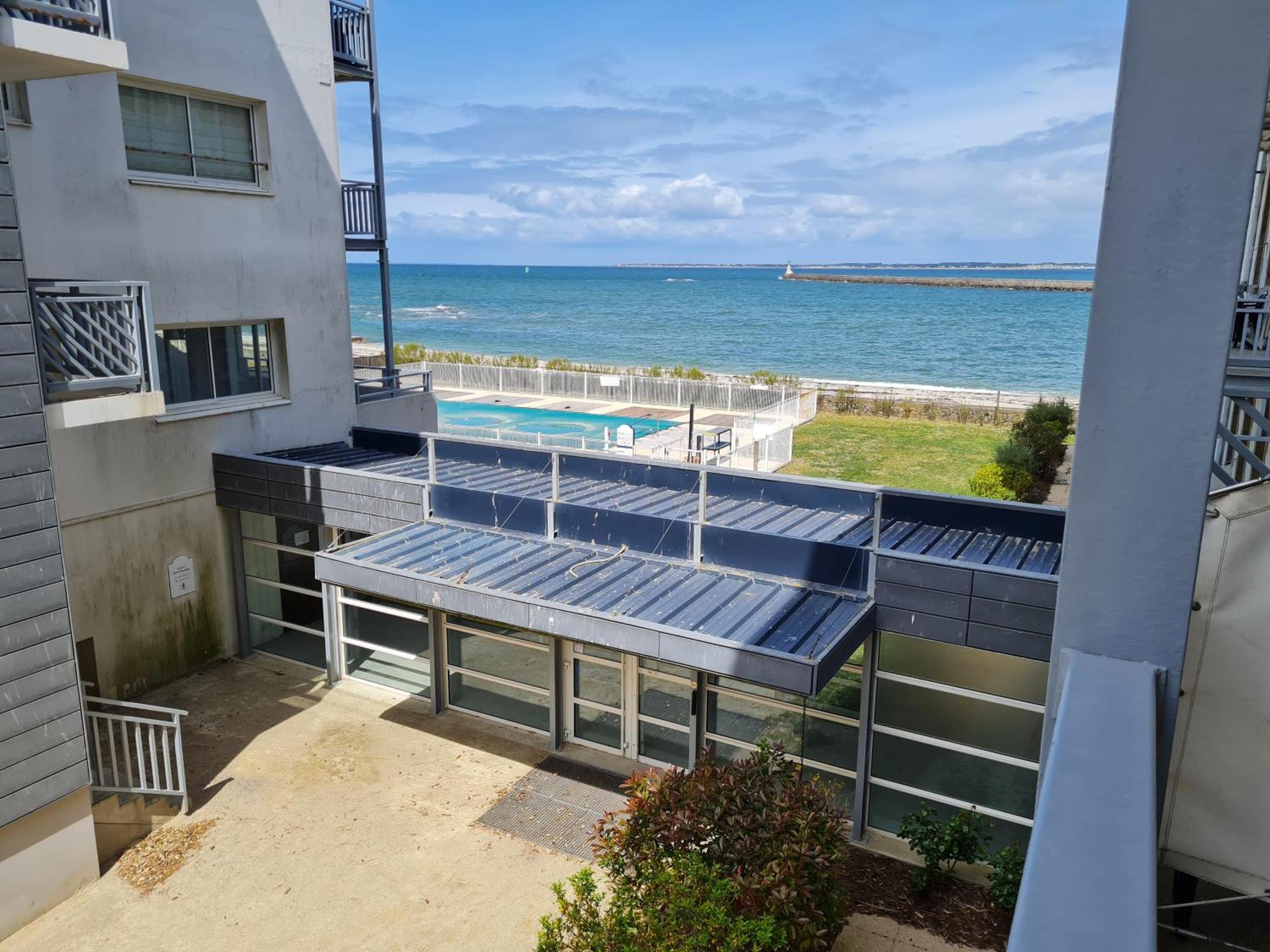 Appartement Vue Laterale Mer Le Croisic Exteriör bild
